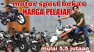 motor bekas murah, motor sport mulai 5,5 juta - ANEKA JASA MOTOR - referensi harga motor bekas