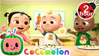 Yummy Pasta Song | COCOMELON 🍉 | Family Time! 👨‍👩‍👦 | MOONBUG KIDS | Songs for Kids