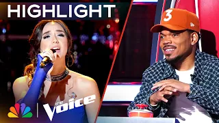 Maddi Jane Gives a MASTERPIECE Performance of Rihanna's "Stay" | The Voice Playoffs | NBC