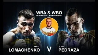 ✅ Василий Ломаченко - Хосе Педраса | Vasiliy Lomachenko vs. Jose Pedraza in a WBA/WBO