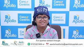 Dr. P Vijay Anand Reddy | Eye cancer treatment | Patient Testimonial | Apollo Hospitals, Hyderabad