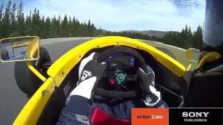 A lap of Highlands in the 1991 Benetton F1 car (ex Michael Schumacher)