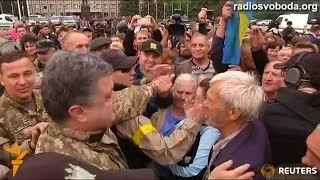 Петро Порошенко приїхав у Слов'янськ