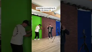 Exposing moonwalking tik tok dancer 😱