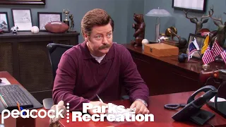 Ron Swanson Tried to Fire Leslie Knope | Parks and Recreation