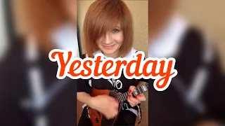 Yesterday - The Beatles ( Balalaika - mini cover,  Vorfolomeeva Elena )