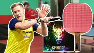 Forehand Short Pimples Pressure w/ Defensive Blade 🔥 | der-materialspezialist SPINFIRE