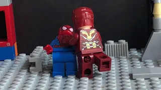 Lego Avengers Infinity War: Spider-Man dust scene