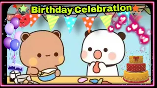 Cute gelhubaba Birthday Preparation🎂🎉।।Bubududu cute Birthday celebration@cutegelhubabapeachgoma929