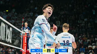 Yuki Ishikawa is UNSTOPPABLE in Italian Volleyball League 2024 !!!