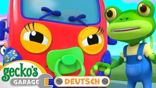 Teil das Spielzeug mit anderen, Baby Truck! | Einzelne Folge｜Geckos Garage｜LKW für Kinder