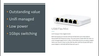 Ubiquiti Unifi USW Flex Mini Managed Switch