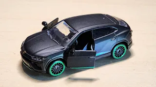 Lamborghini Urus - Premium Cars by Majorette, unboxing.