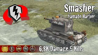 Smasher  |  6,8K Damage 5 Kills  |  WoT Blitz Replays