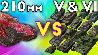 ONE SHOT ONE KILL - Sturmpanzer vs Tier 5 & 6 || WoT Console