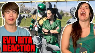 Rita & Tommy REACT to the Power Rangers Evil Rita Music Video!!!