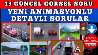 YENİ ANİMASYONLU EHLİYET SINAV SORULARI / EHLİYET ANİMASYONLU SORULAR #ehliyetanimasyonlusorular