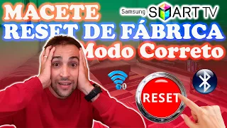 RESET de fábrica TV Samsung - MENU SECRETO - Modo CORRETO