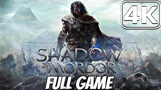 Shadow of Mordor - Gameplay Walkthrough Part 1 FULL GAME (4K 60FPS RTX 3090) No Commentary
