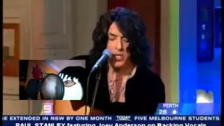 Paul Stanley singing SHANDI with Joey Anderson on Backing Vocals