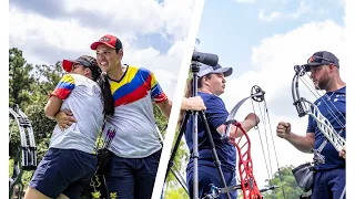 Colombia v Netherlands – compound mixed team gold | Birmingham 2022 World Games
