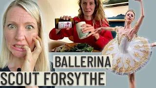 Dietitian Reviews Ballerina Scout Forsythe’s Diet (WOW.. This is NOT Enough Food)