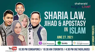 Shaherald Night Live! - Ep.5 Sharia law, Jihad and Apostasy in Islam