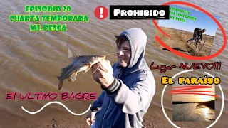 Pesca En Arroyo EL QUEMADO Lobos, BAGRE, episodio 20 de la Cuarta Temporada de MJ-PESCA