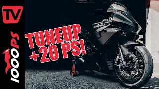 20PS mehr für die RR-R Fireblade! Racebike TuneUp 2021 | Moto2 Fahrwerk, Racing Bremse, Carbonfelgen