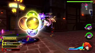What getting several level ups at once looks like in KH3D