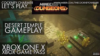 Minecraft Dungeons: Desert Temple Gameplay │ Xbox One X │