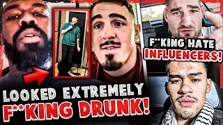 Jon Jones RESPONDS to Tom Aspinall + EXTREMELY DRUNK FOOTAGE! Sean Strickland HATES influencers!