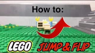 Lego Stop Motion Jump & Flip | How to