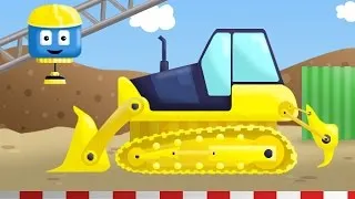 Buldozer - Tom & Matt camionul de constructii | desene de constructii pentru copii