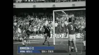 Stagione 1970/1971 - Verona vs. Inter (1:2)