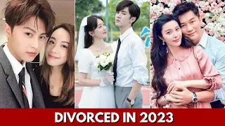 TOP CHINESE ACTOR WHO GOT DIVORCED IN REAL LIFE 2023 | #marriage #kdrama