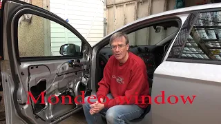 Mondeo window regulator mechanism replaced