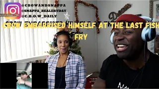 Cbow EMBARRASSED himself  at Momma T's Fish fry | Momma T’s fish fry! (REACTION!!)