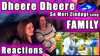 DHEERE DHEERE Se Meri Zindagi song FAMILY Reactions