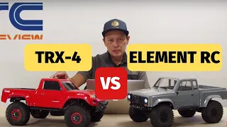 TRX-4 vs. Element RC - best rc crawler shootout - short version