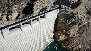 PRESA DEL ESTRECHO TERMINADA