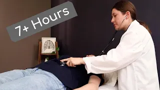 7+ HOURS of AD FREE Real Person ASMR medical head to toe Roleplay