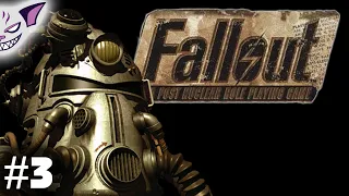 Let's Play Fallout 1| Jinxed Evil Sniper Playthrough | Part 3