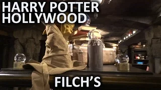 Filch's Emporium shop at Universal Studios Hollywood's Wizarding World of Harry Potter