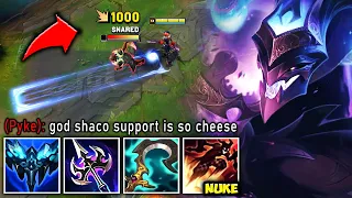 This is the Most BROKEN way to play Shaco Support