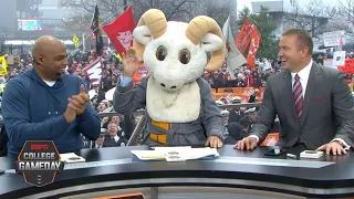 Lee Corso’s headgear pick for Army vs. Navy with Charles Barkley | College GameDay