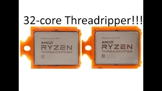 AMD Threadripper 2990WX And 2950X Full Reviews!