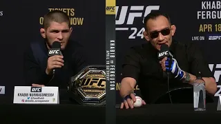 UFC 249 ПРЕСС - КОНФЕРЕНЦИЯ UFC ХАБИБ НУРМАГОМЕДОВ И ТОНИ ФЕРГЮСОН ПОЛНОЕ