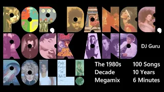 100-SONG MASHUP: The 1980s - "Pop, Dance, Rock and Roll!"
