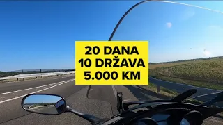 Madjarska na motoru| EP.1 | EU/CH moto avantura | 20 dana - 10 država - 5000 km